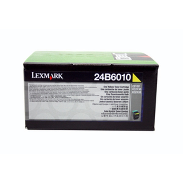 Lexmark 24B6010 toner (d'origine) - jaune 24B6010 037450 - 1