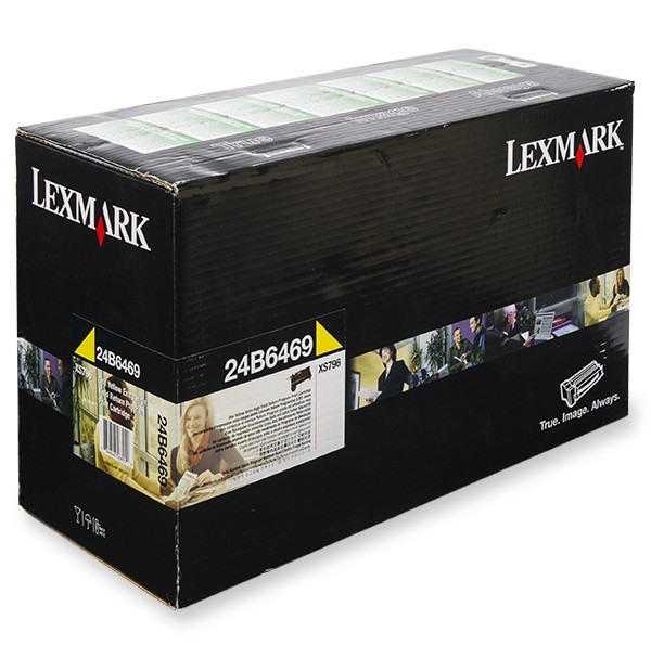 Lexmark 24B6469 toner jaune (d'origine) 24B6469 037726 - 1