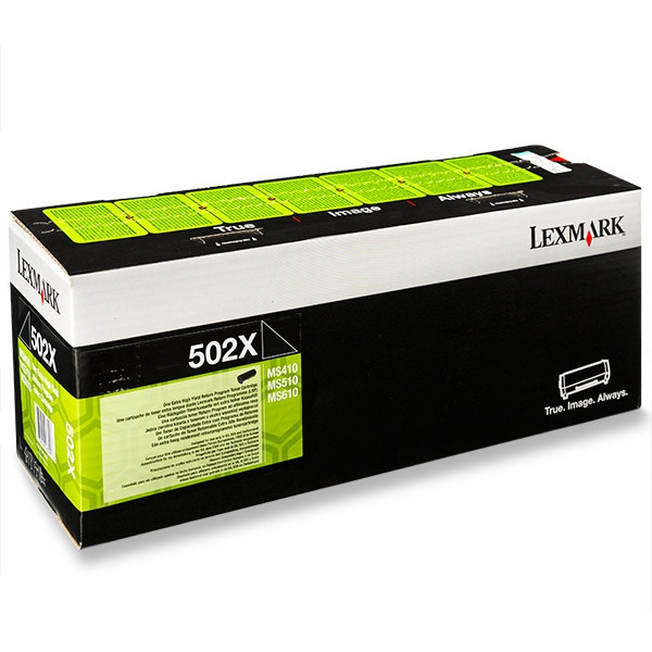 Lexmark 502x (50F2X00) toner extra haute capacité (d'origine) - noir 50F2X00 037312 - 1