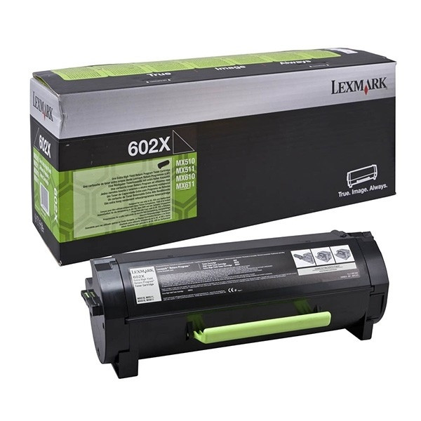 Lexmark 602X (60F2X00) toner extra haute capacité (d'origine) - noir 60F2X00 901414 - 1