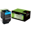 Lexmark 702XC (70C2XC0) toner extra haute capacité (d'origine) - cyan