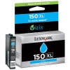 Lexmark N°150XL (14N1615E) cartouche d'encre haute capacité (d'origine) - cyan 14N1615E 040466