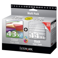 Lexmark Offre combinée: Lexmark N°43XL + N°44XL (80D2966) (d'origine) 80D2966 040328