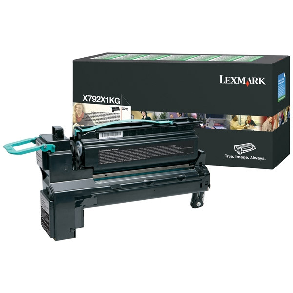 Lexmark X792X1KG toner haute capacité (d'origine) - noir X792X1KG 037162 - 1