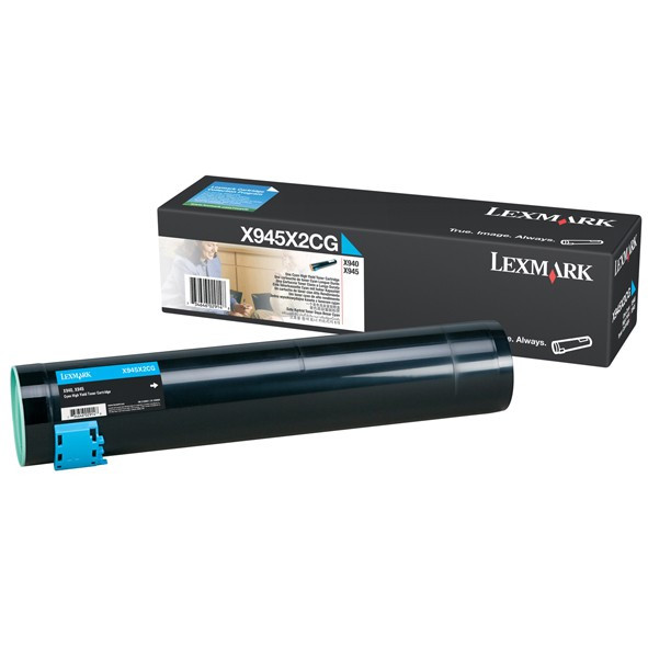 Lexmark X945X2CG toner cyan (d'origine) X945X2CG 033902 - 1