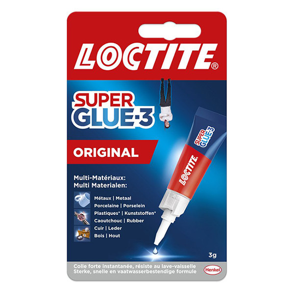 Loctite Original colle instantanée (3 grammes) 2642427 236923 - 1