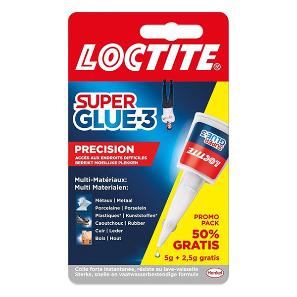 Loctite Precision colle instantanée +50% (7,5 grammes) 2642436 236927 - 1