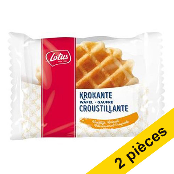 Lotus Offre : 2x Lotus gaufrettes croustillantes (120 pièces)  404387 - 1