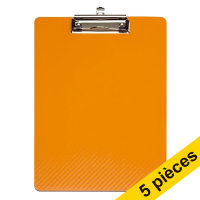 Offre: 5x Maul MAULflexx porte-bloc A4 vertical - orange