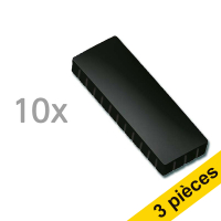 Offre : 3x Maul aimants rectangles 54 x 19 mm (10 pièces) - noir