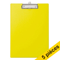 Offre : 5x Maul porte-bloc A4 vertical - jaune