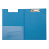Maul porte-bloc avec rabat A4 format portrait - bleu clair