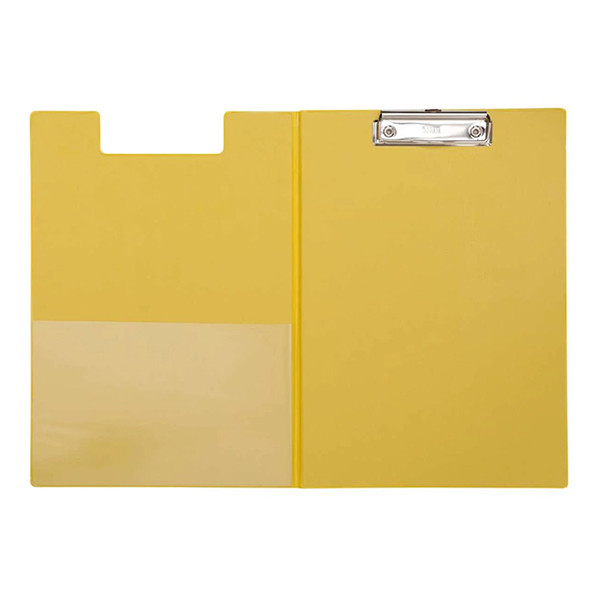 Maul porte-bloc avec rabat A4 format portrait - jaune 2339213 402141 - 1