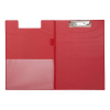 Maul porte-bloc avec rabat A4 format portrait - rouge
