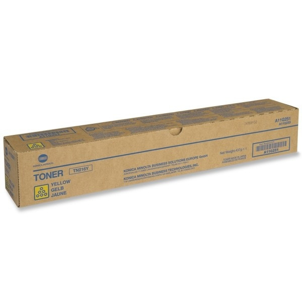 Minolta Konica Minolta TN-216Y (A11G251) toner jaune (d'origine) A11G251 901781 - 1