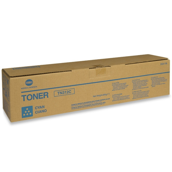 Minolta Konica Minolta TN-312C toner (d'origine) - cyan 8938708 072222 - 1