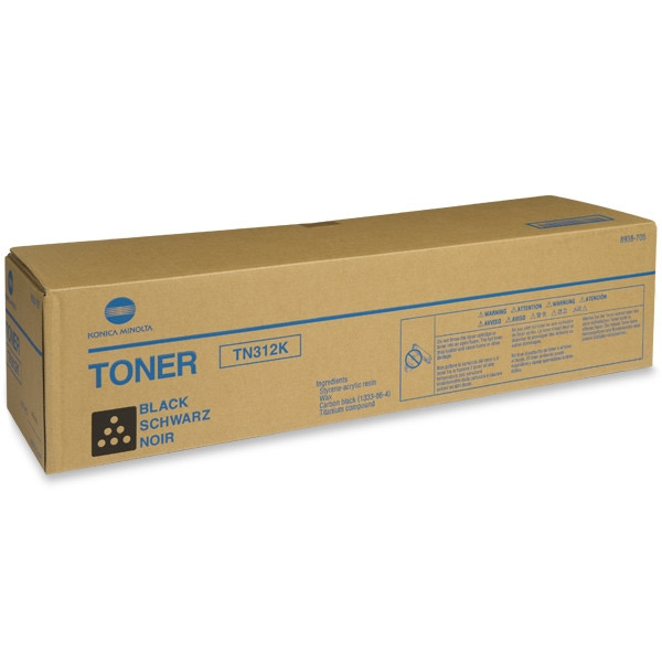 Minolta Konica Minolta TN-312K toner (d'origine) - noir 8938705 072220 - 1