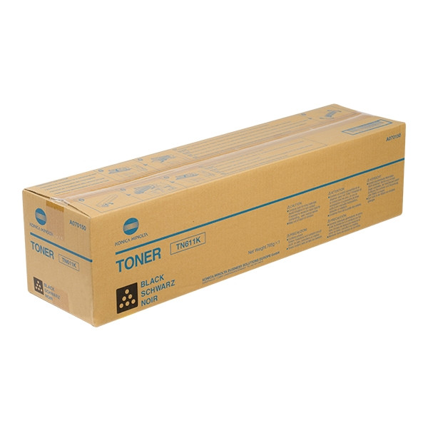 Minolta Konica Minolta TN-611K toner (d'origine) - noir A070150 072270 - 1