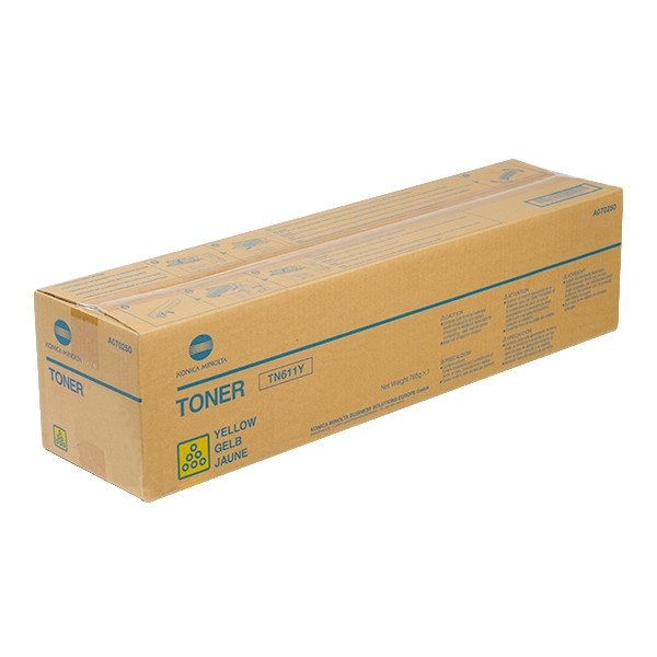 Minolta Konica Minolta TN-611Y toner (d'origine) - jaune A070250 072268 - 1