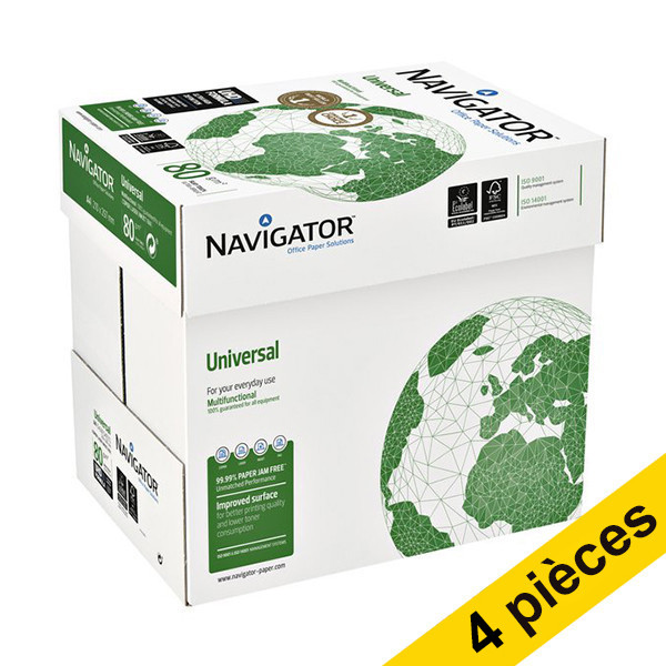 NAVIGATOR Ramette 500 feuilles papier extra Blanc Navigator