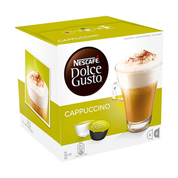 Nescafe Dolce Gusto Nescafé Dolce Gusto cappuccino (16 capsules) 53902 423154 - 1