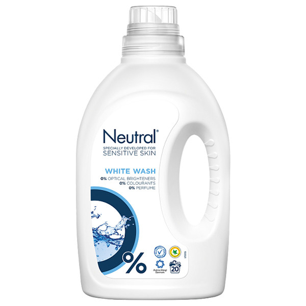 Neutral Blanc lessive liquide 1 litre (20 lavages)  SNE00037 - 1