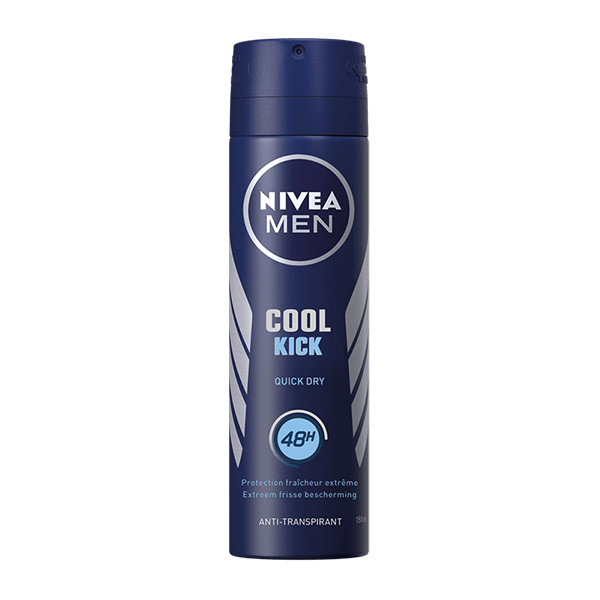 Nivea Cool Kick déodorant spray pour homme (150 ml)  SNI05041 - 1