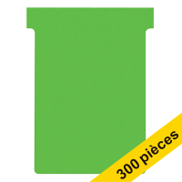 Offre : 3x Nobo fiches T taille 3 (100 fiches) - vert