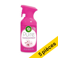 Offre: 5x Air Wick Pure aérosol fleurs de cerisier d'Asie (250 ml)