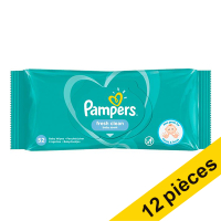 Offre : 12x Pampers Fresh Clean lingettes bébé (52 pièces)