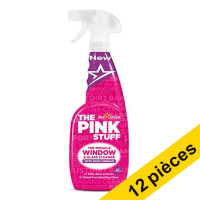 Offre : 12x The Pink Stuff détergent glaces et vitres (750 ml)