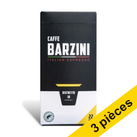 Offre : 3x Barzini Ristretto capsules (22 pièces)