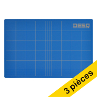 Offre : 3x Desq tapis de découpe 3 couches 450 x 300 mm (A3)