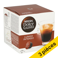 Offre : 3x Nescafé Dolce Gusto Lungo Intenso (16 pièces)
