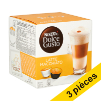 Offre : 3x Nescafé Dolce Gusto latte macchiato (16 capsules)