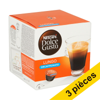 Offre : 3x Nescafé Dolce Gusto lungo decaffeinato (16 capsules)