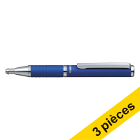 Offre : 3x Zebra SL-F1 stylo à bille - bleu foncé