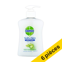 Offre : 6x Dettol Aloe Vera savon à mains (250 ml)  SDE01048