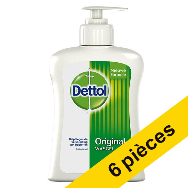 Offre : 6x Dettol Original savon à mains (250 ml)  SDE00081 - 1