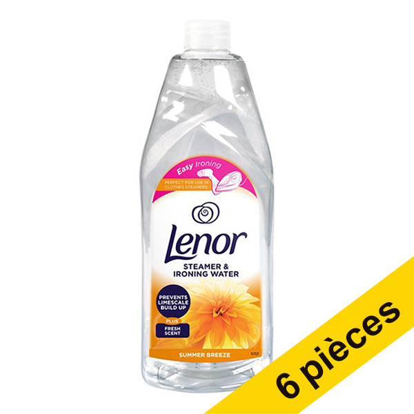 Offre : 6x Lenor Summer Breeze eau déminéralisée (1 litre)  SLE00361 - 1