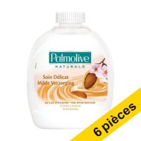 Offre : 6x Palmolive recharge de savon liquide Amande (300 ml)  SPA04100