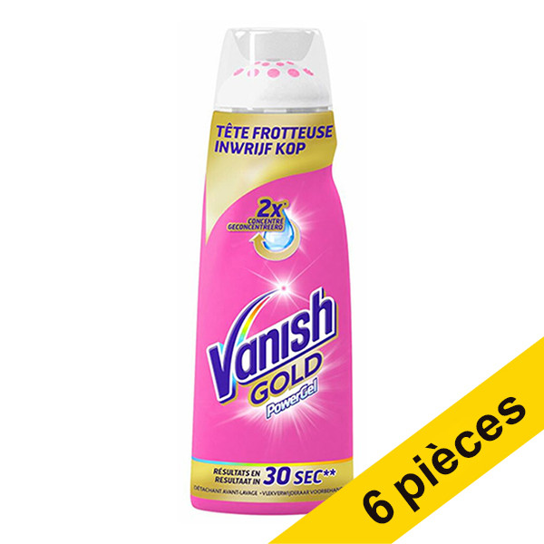 Offre : 6x Vanish Powergel Gold détachant (200 ml)  SVA00077 - 1