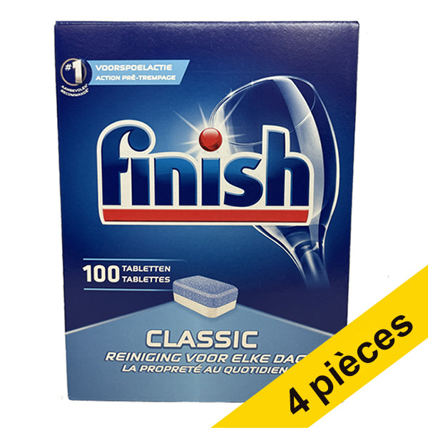 Offre : Finish Classic tablettes pour lave-vaisselle (400 lavages)  SFI00056 - 1