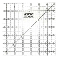 Olfa règles pour patchwork 6,5 x 6,5 pouces QR-6S 219724