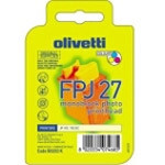 Olivetti FPJ 27 (B0203 K) cartouche d'encre photo 3 couleurs (d'origine) B0203K 042290 - 1