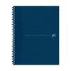 Oxford Origin cahier à spirale A4+ ligné 90 g/m² 70 feuilles - bleu