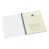 Oxford Origin cahier à spirale A4+ ligné 90 g/m² 70 feuilles - bleu 400150002 260264 - 5