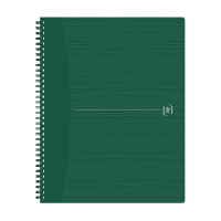 Oxford Origin cahier à spirale A4+ ligné 90 g/m² 70 feuilles - vert 400150005 260267