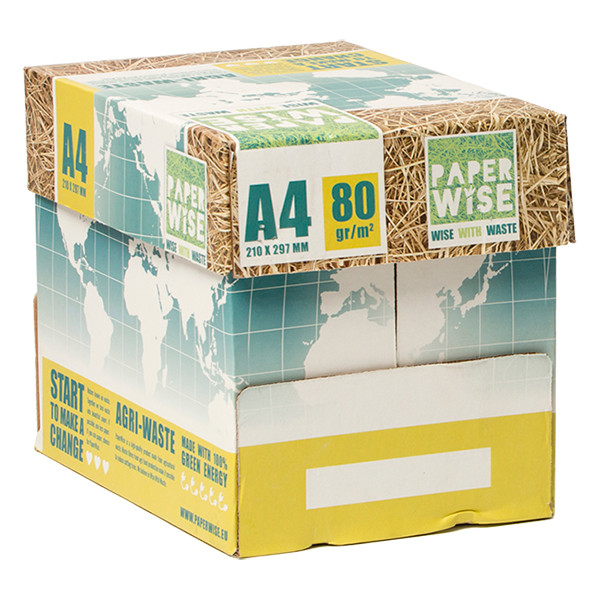 CLAIREFONTAINE Ramette de 500 feuilles A4 80g, papier 100% recyclé Blanc  Evercopy Premium CIE 135