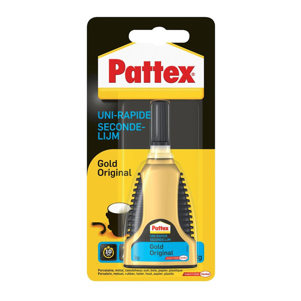 Pattex Gold colle instantanée original tube (3 grammes) 1432563 206226 - 1